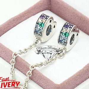 Pandora multi colour shop arc of love ring