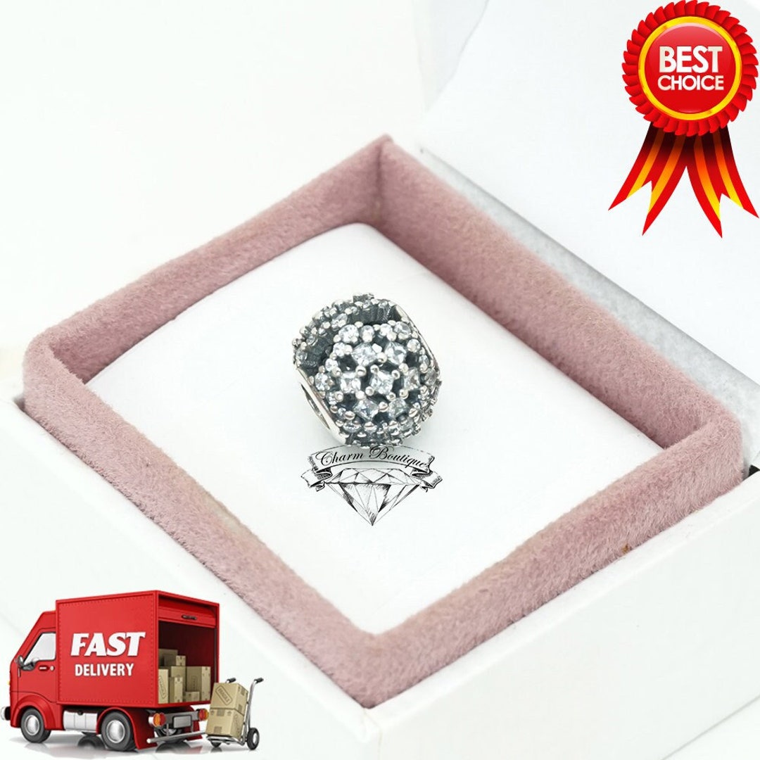 Pandora Snow Flurry Charm, Winter Snowflake, Christmas Holiday Family ...