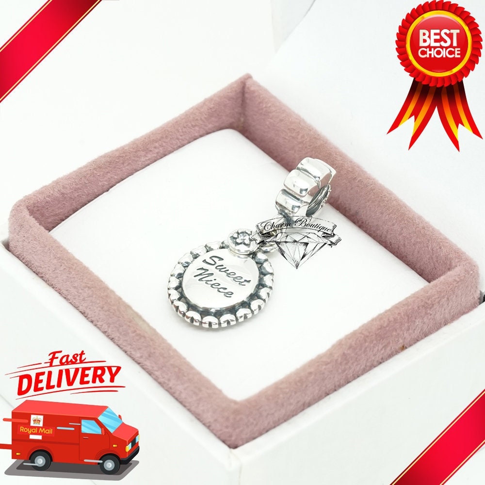 Pandora, Sweet Niece, Pendant, Charm, Family 791278CZ - Etsy Pandora, Sweet Niece, Pendant, Charm, Family 791278CZ - Etsy