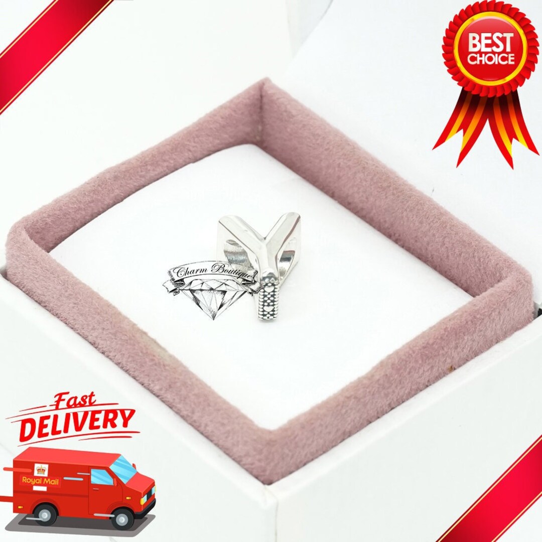 Pandora Open Letter Y, Alphabet Initial, Bracelet Charm 797479 - Etsy