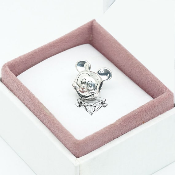 PANDORA Disney Mickey Mouse ブレスレットチャーム 791586 Pandora Disney Mickey Mouse Charm Sterling Silver Authentic