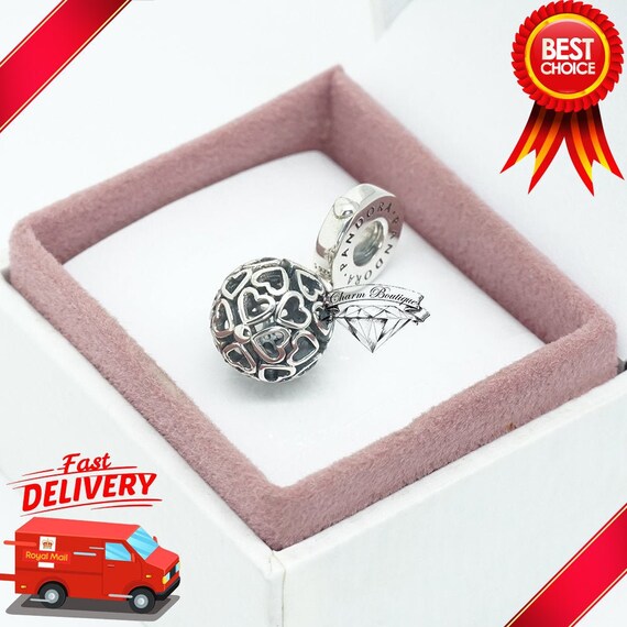 Pandora Harmonious Hearts Pendant Charm 