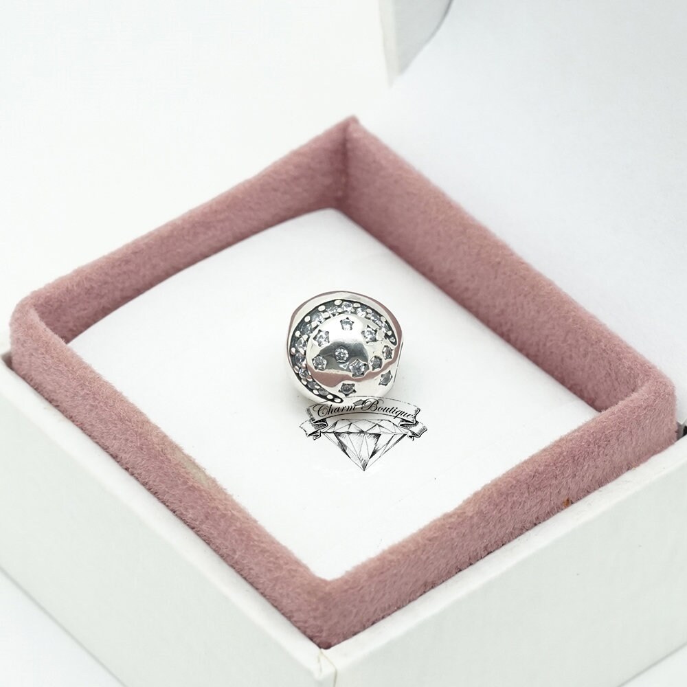 Pandora, Sparkling Moon & Star Clip, Sky, Bracelet Charm 791386CZ - Etsy Pandora, Sparkling Moon & Star Clip, Sky, Bracelet Charm 791386CZ - Etsy