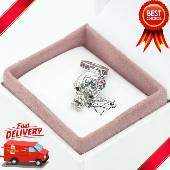 Pandora Chinese Flower Girl Pendant Floral Love Pink CZ Bracelet Charm 798114SSP Etsy