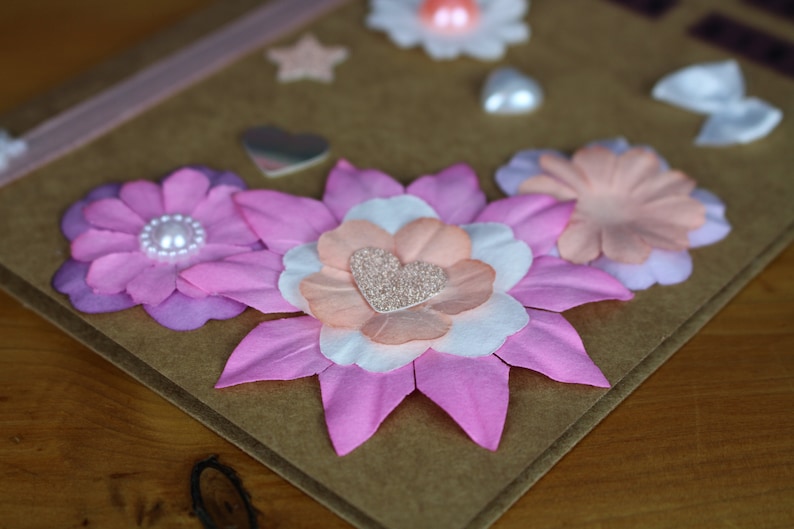 Handmade Ruby Ru Signature Design Thank You Bridesmaid Card