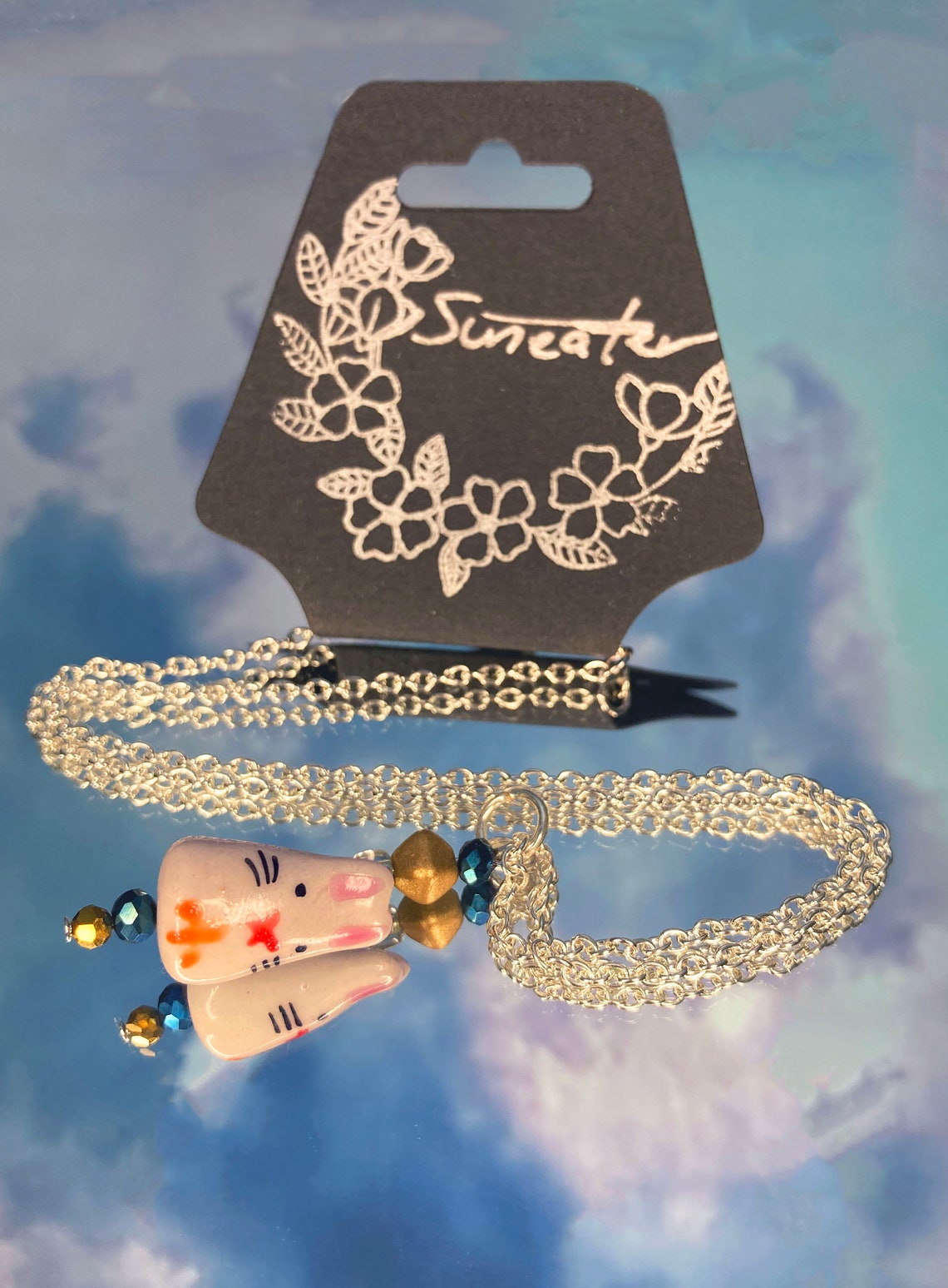 Suneater Tamaki Amajiki Bunny Necklace BNHA MHA | Etsy