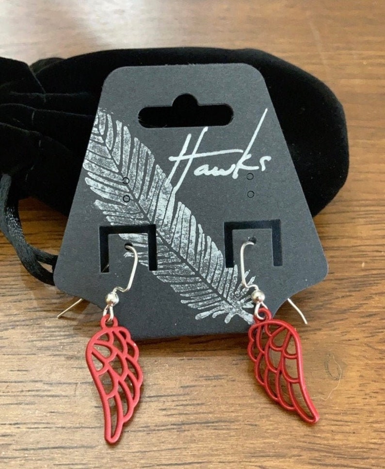 Hawks Keigo Takami Wing Outline Earings BNHA MHA | Etsy