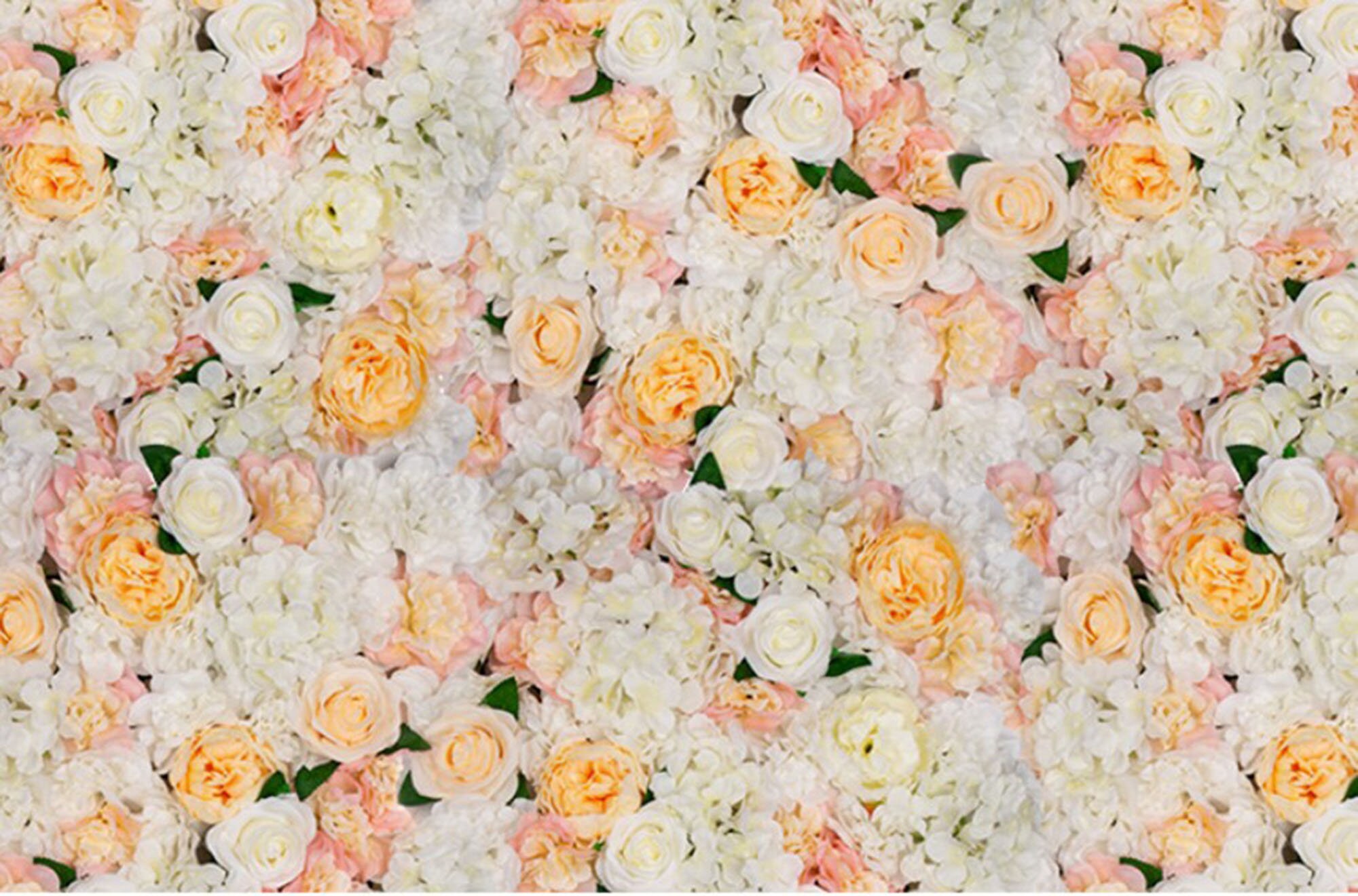 Artificial Flower Wall Panel Backdrop for Wedding Arrangement Etsy