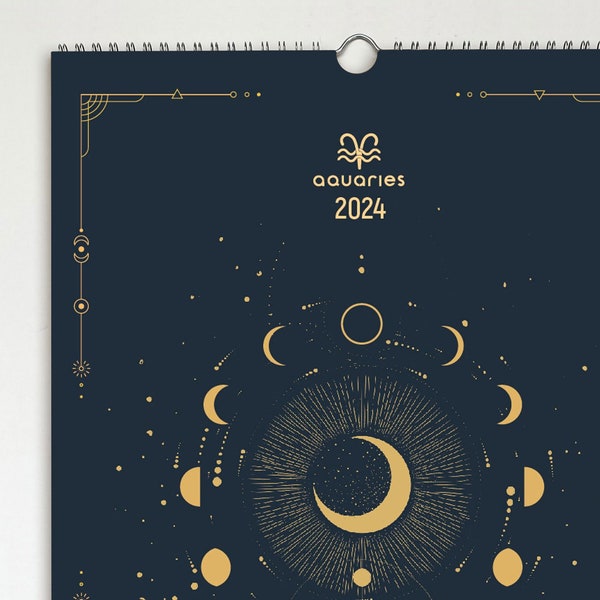 2024 Astrology Transit Calendar Etsy
