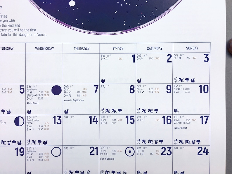 Calendar Astrology 2024 Calendar 2024 Ireland Printable