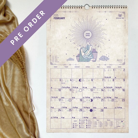 Capricorn Calendar 2025 Elise Sabina