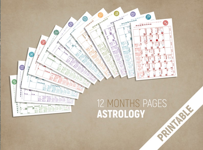 PDF 2024 Astrology Calendar image 6