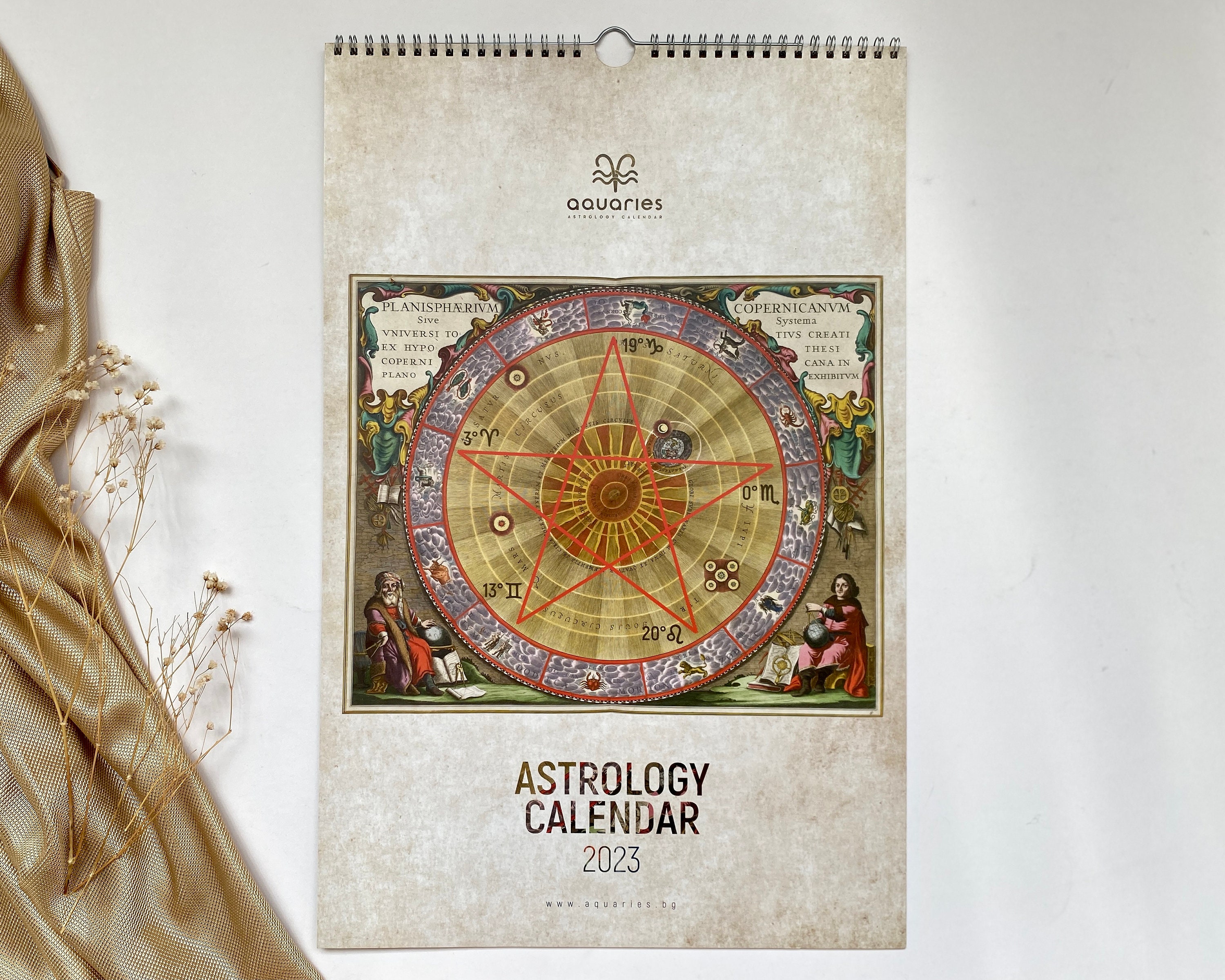 2023 Vintage Astrology Calendar With Astrological Dates Lunar Cycles 2023 Vintage Astrology Calendar With Astrological Dates Lunar Cycles