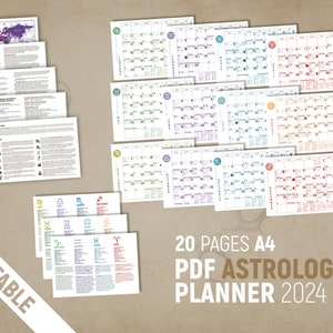PDF 2024 Astrology Calendar image 2