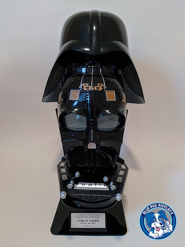 Darth Vader Exploded Helmet Stand the Hasbro Black Series