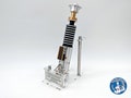 Star Wars Lightsaber Display Stand – Customizable Metal Nameplate