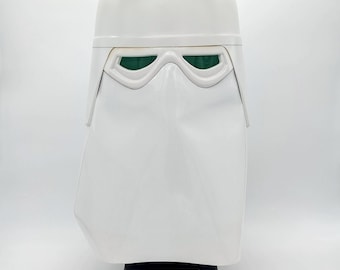 Star Wars Snowtrooper Helmet – Dan Laws | 501st-Quality Prop Replica w/ Display Stand & Plaque