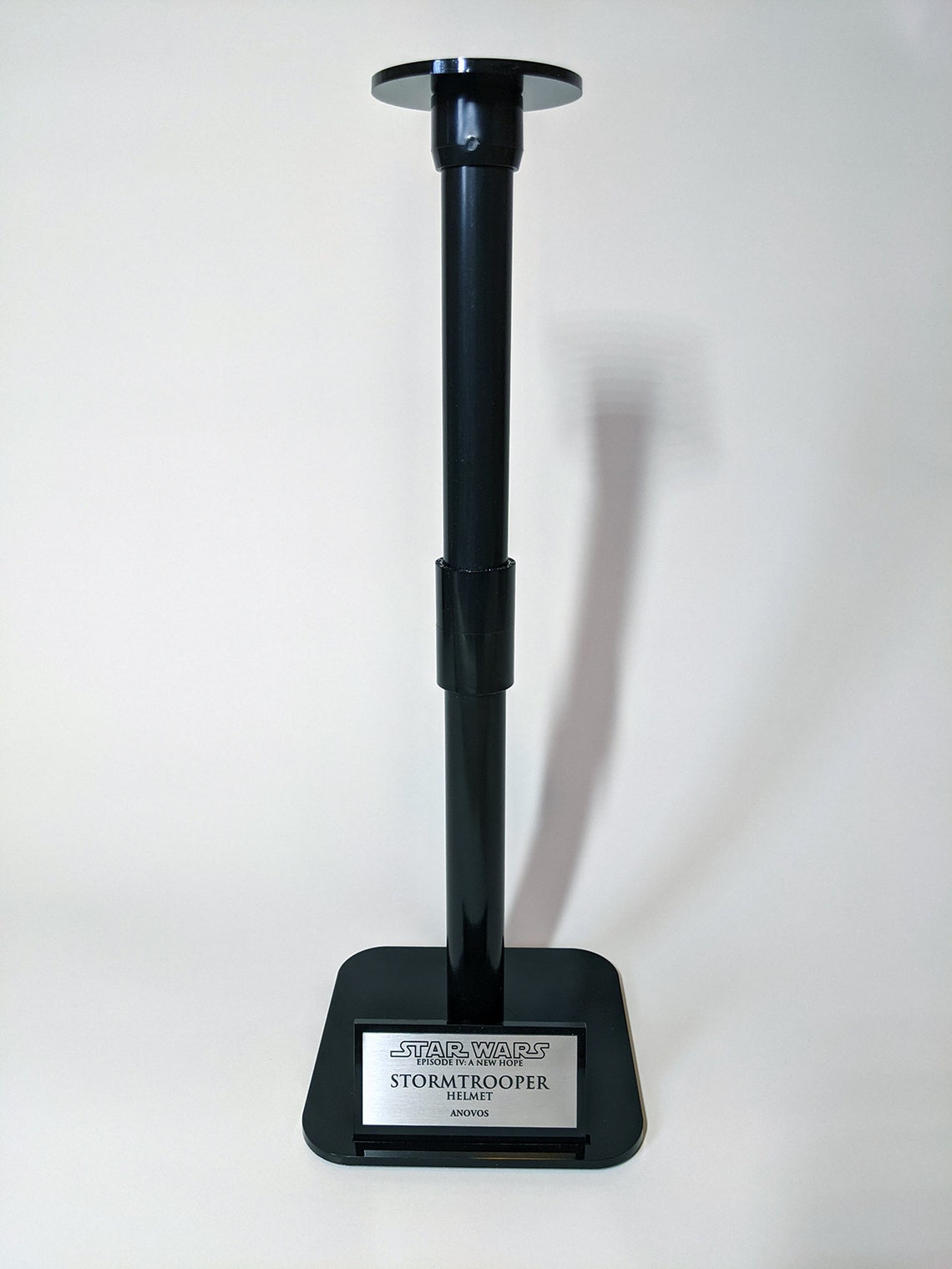 Helmet Stand With Custom Plaque Star Wars Helmet Stand Marvel Etsy