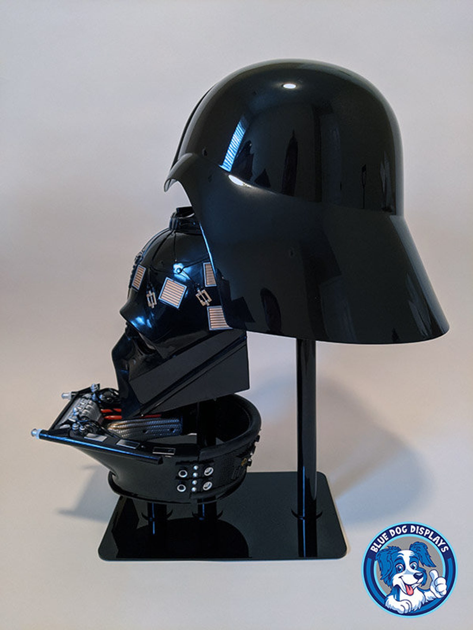 Darth Vader Exploded Helmet Stand for the Hasbro Black Series Helmet