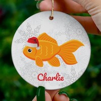 Goldfish Ornament - Etsy