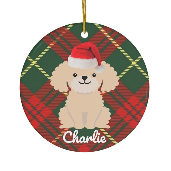 Chi-Poo Ornament | Chi-Poo Gifts | Chi-Poo Mom | Chi-Poo Christmas Tree Decoration | Personalized Chi-Poo Dad Holiday | Chihuahua Poodle Dog