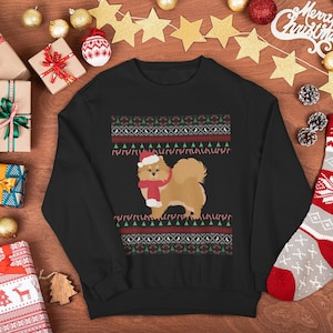 pomeranian ugly sweater