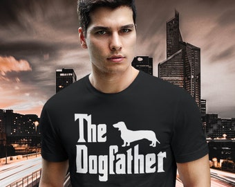 Dachshund Dad Shirt | Dachshund Shirt | Dachshund Gifts | Sausage Dog Dad | Dachshund Dogfather | Wiener Father | Dachshund TShirt for Men