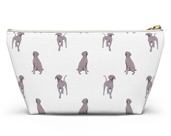 Weimaraner Accessory Pouch | Weimaraner Gift | Weimaraner Cosmetic Bag | Weimaraner Pencil Case | Weimaraner Jewellery Bag | Weimaraner Mom