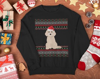 labradoodle christmas jumper