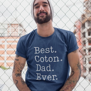 Coton Dad Shirt | Coton de Tulear Shirt | Coton Gift | Coton de Tulear Dad Shirt | Coton de Tulear Gift | Coton Father | Coton Shirt for Him