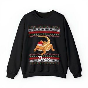 Baardagaam kersttrui | Baardagaam cadeau | Aangepaste baardagaam trui | Drakenmoeder | Lelijke baardagaam Sweatshirt papa