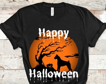 Boxer Halloween-tröja | Boxerskjorta | Boxerhund | Boxermamma-tröja | Boxerpappa | Boxerpresenter | Halloween-kostym Boxerhund | Boxerhundmamma
