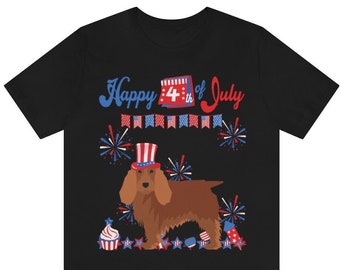 Cocker Spaniel Independence Day Shirt | English Cocker Spaniel T Shirt | Cocker Spaniel Mom | Cocker Spaniel Gifts | Cocker Dad 4th of July