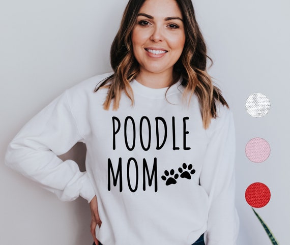 Red Poodle Mom T-Shirt Gift For Women Red Poodle Mom T-Shirt Gift For Women