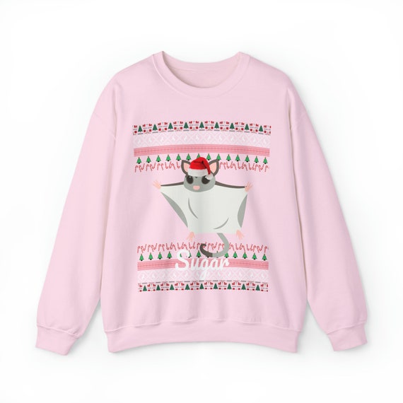 Sugar Glider Christmas Sweater Sugar Glider Gift Custom Sugar Glider Sweater Sugar Glider Mom Sugar Glider Sweatshirt Glider Dad