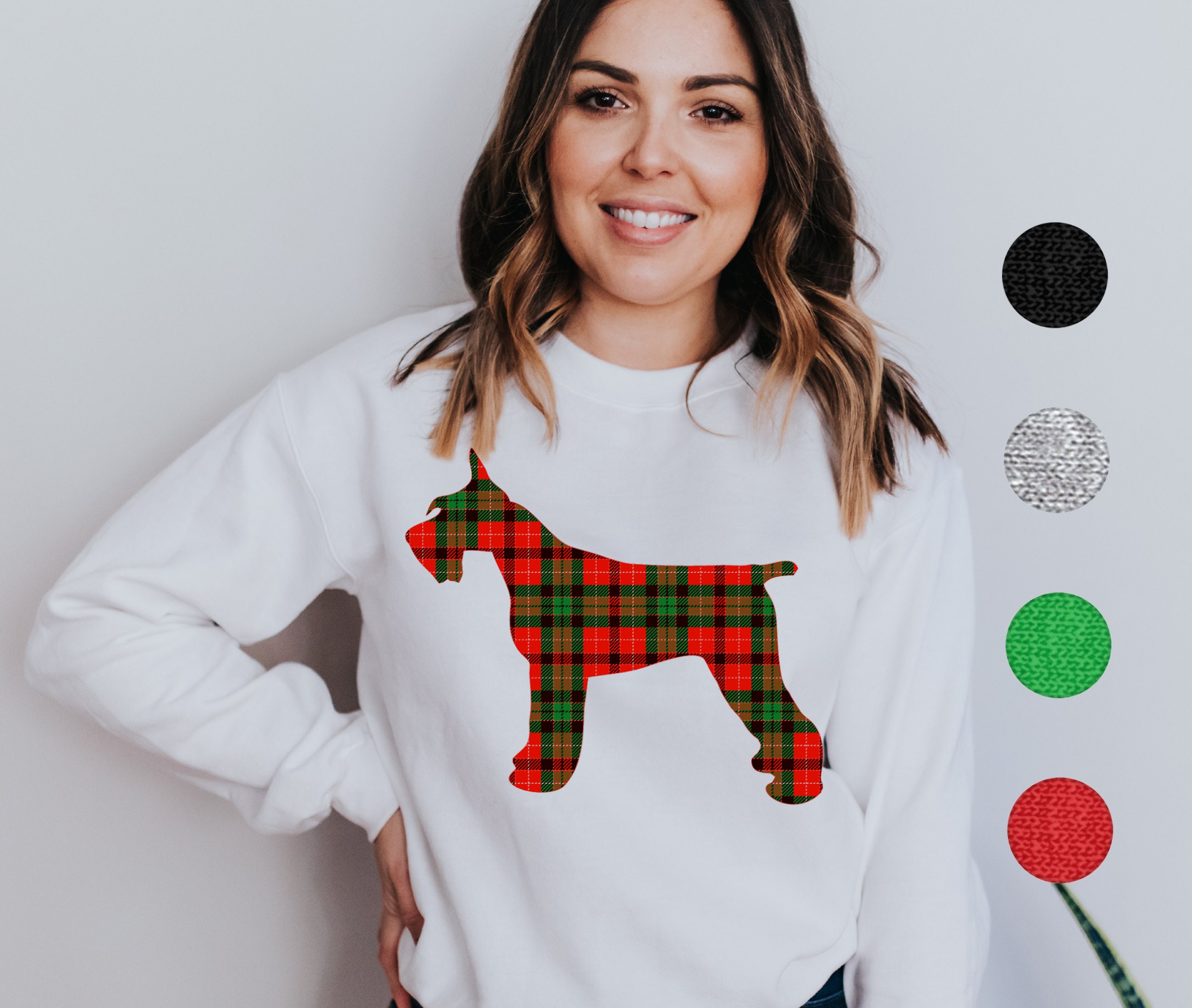 schnauzer christmas jumpers