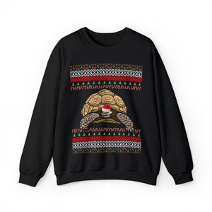 African Sulcata Tortoise Christmas Sweater | African Sulcata Tortoise Gift | Sulcata Tortoise Sweater Dad | African Tortoise Mom Sweatshirt