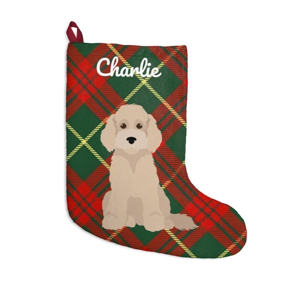 Maltipoo christmas store stocking