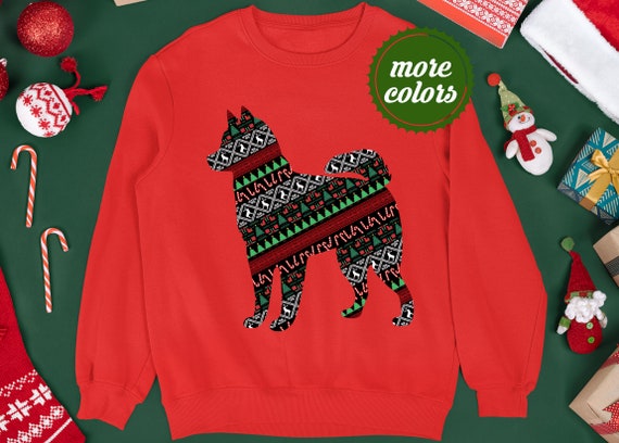 Husky christmas sweater discount