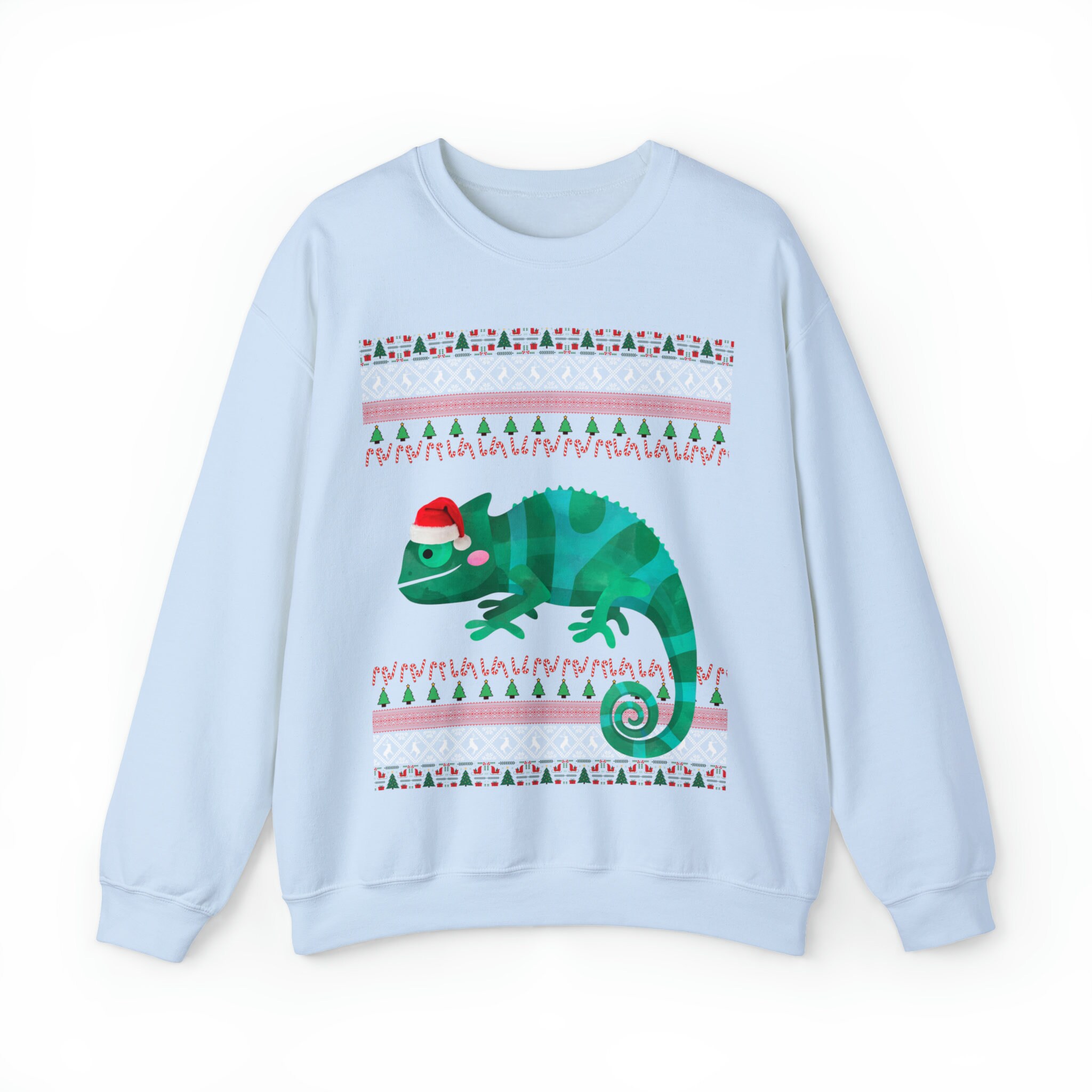 Chameleon Christmas Sweater | Chameleon Gift | Chameleon Sweater