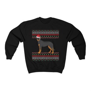 Beauceron Christmas Sweater | Beauceron Sweatshirt  | Beauceron Gifts | Beauceron Mom Ugly Holiday | Berger de Beauce | Bas Rouge Dog