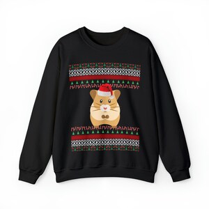 Hamster Christmas Sweater | Syrian Hamster Gift | Golden Hamster Sweater | Hamster Mom Sweatshirt | Pet Hamster Sweatshirt | Hamster Dad