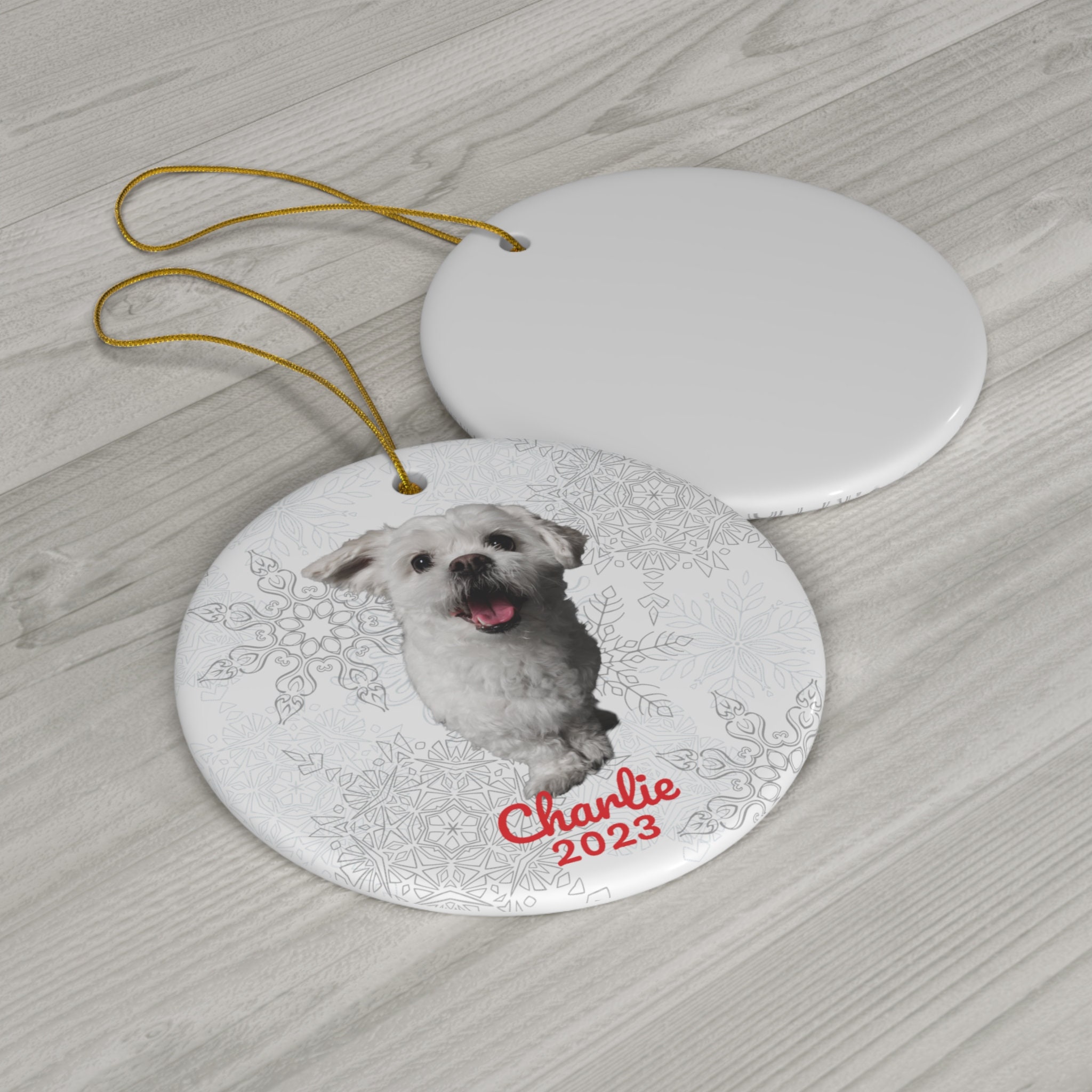 マルチーズの飾り | マルチーズのギフト | カスタマイズされた