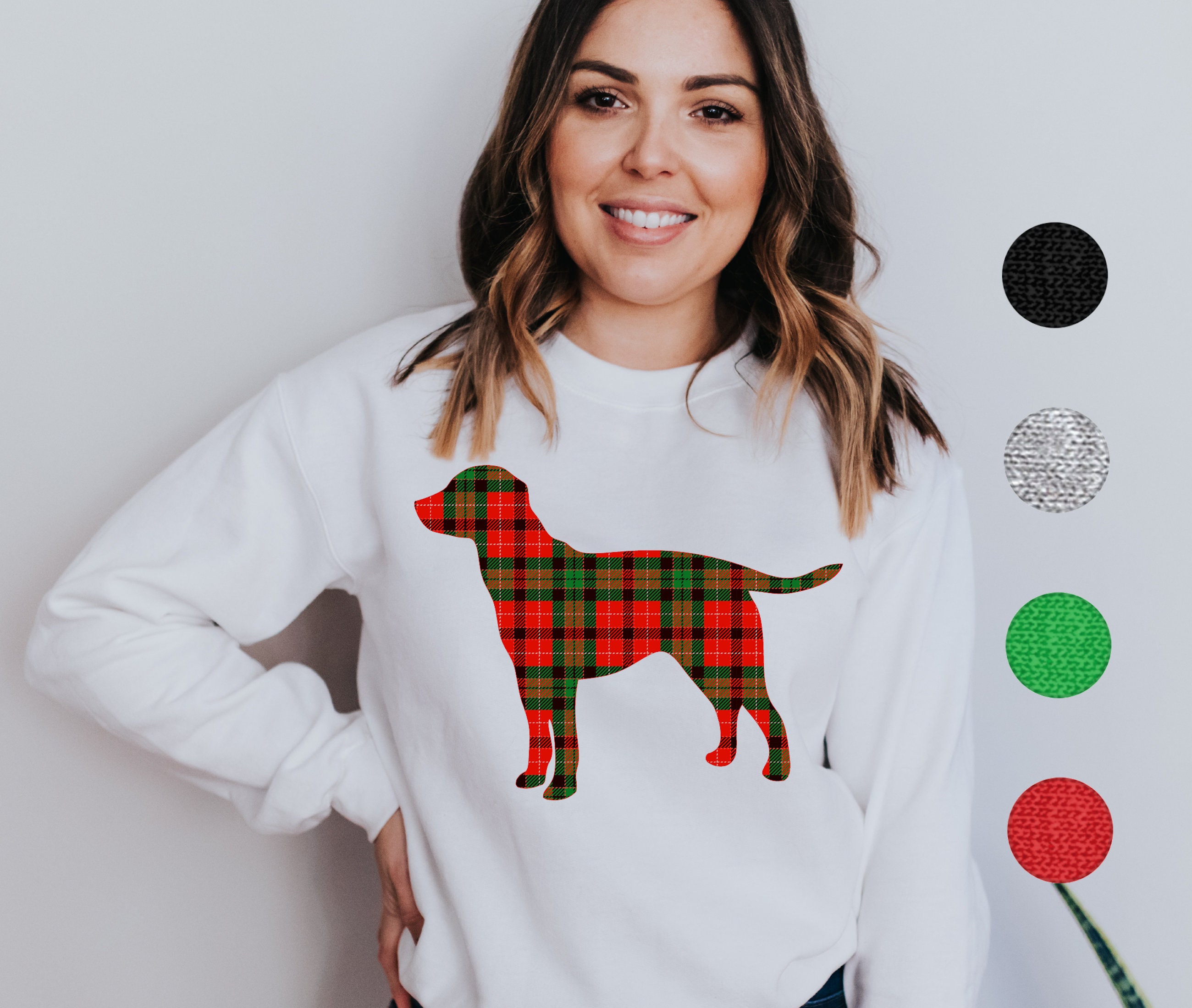 chocolate labrador christmas jumper