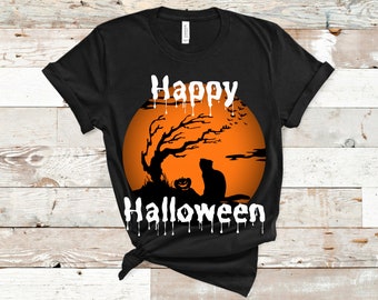 Scottish Fold Halloween Hemd | Scottish Fold Herren T-Shirt | Scottish Fold Mom T-Shirt | Klappkarte Katzenpapa | Halloween Kostüm Scottish Fold Geschenk