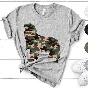 Cavalier King Charles Spaniel Shirt | Unisex Cavalier Camouflage TShirt | Cavalier Mom | Military Charles Spaniel Gift | Army Cavalier Dad T