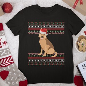German Shepherd Christmas Shirt | German Shepherd Shirt | German Shepherd Gift | German Shepherd Mom Shirt | Ugly German Shepherd Xmas Shirt