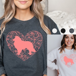 Collie Sweatshirt | Rough Collie Mom Sweatshirt | Rough Collie Sweater | Rough Collie Gift | Rough Collie Sweatshirt for Women | Collie Mama