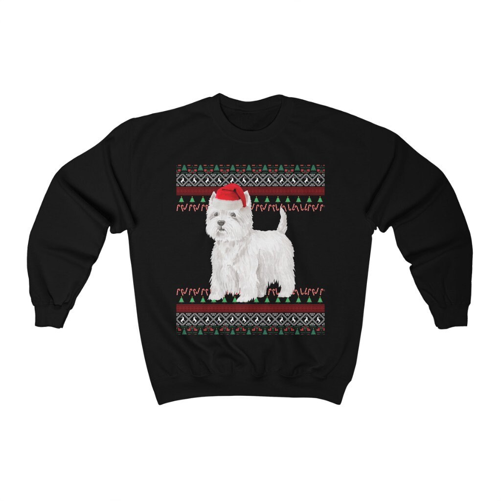 Westie christmas best sale sweater