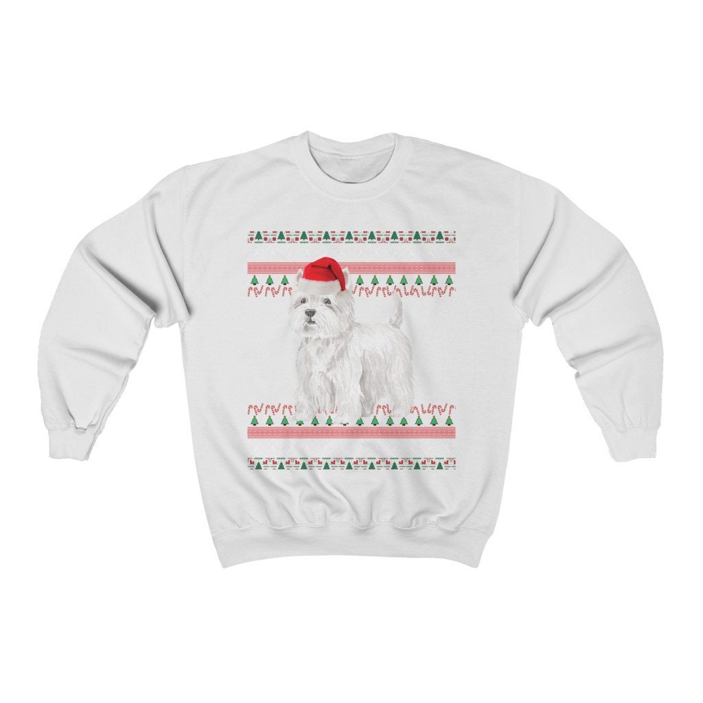 Westie christmas best sale sweater